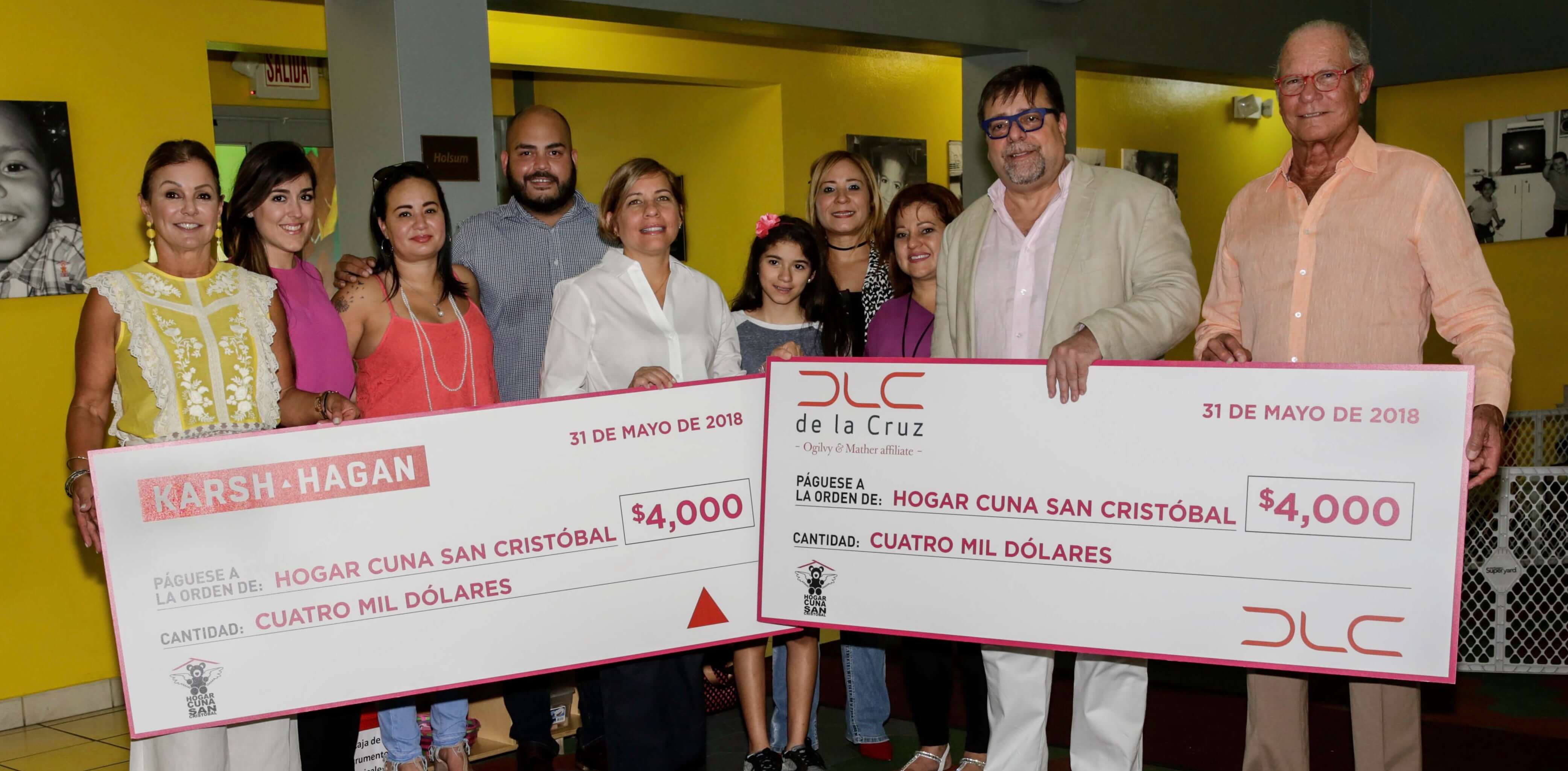 Aportan ,000 dólares a Hogar Cuna San Cristóbal