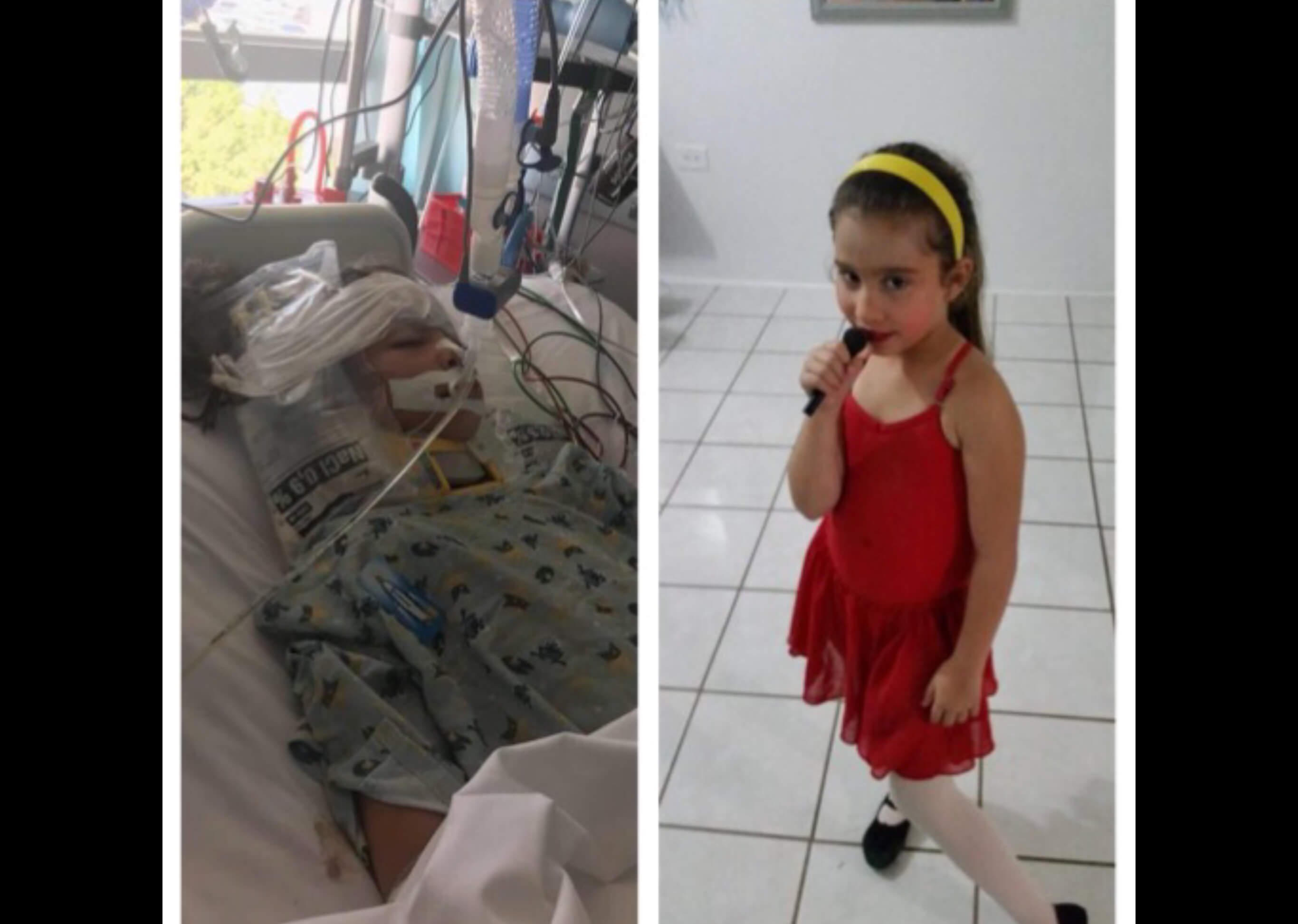 Llega a Puerto Rico la niña herida en Aruba