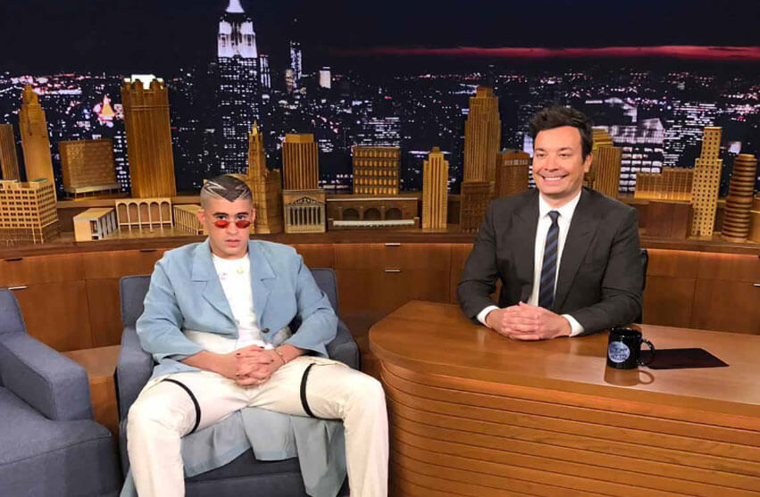 Bad Bunny critica a Trump en popular programa de Estados Unidos