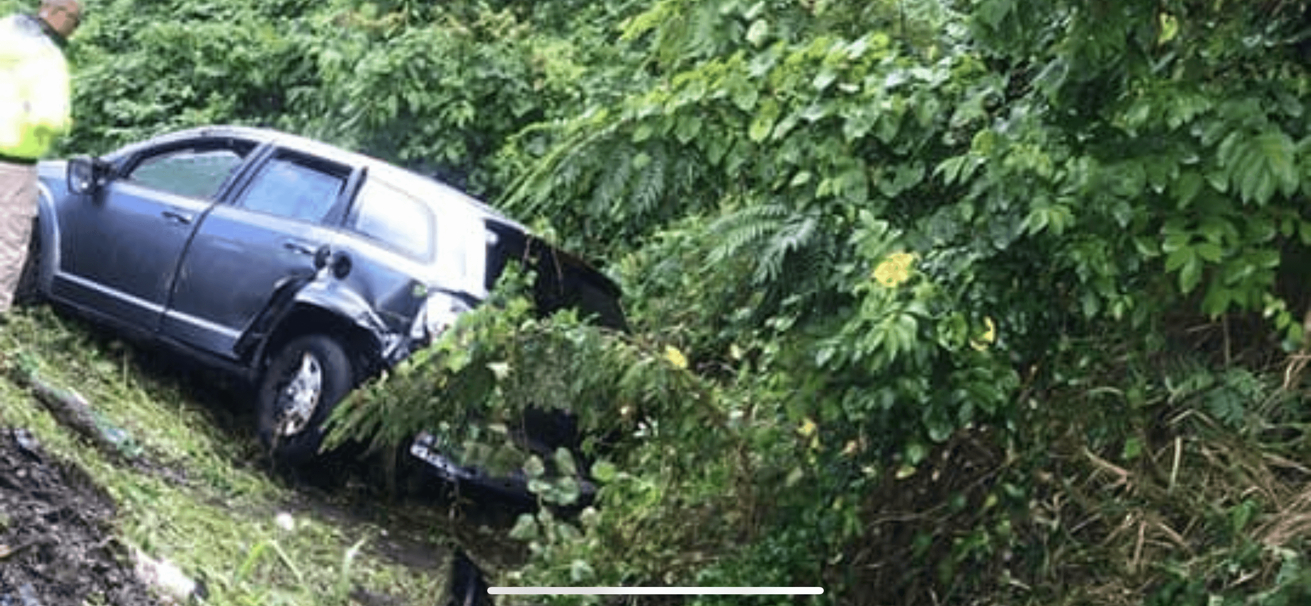 Tapón en carretera PR-30 por accidente de tránsito