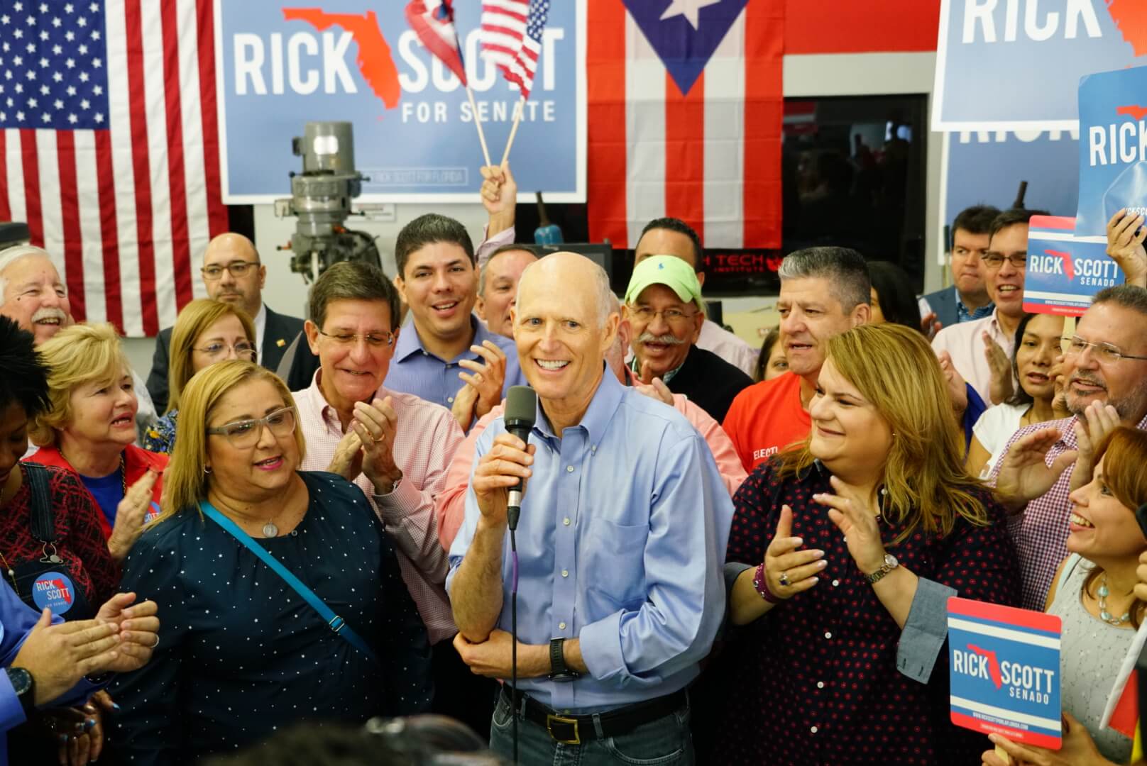 Jenniffer González celebra triunfo de sus candidatos en elección de medio término