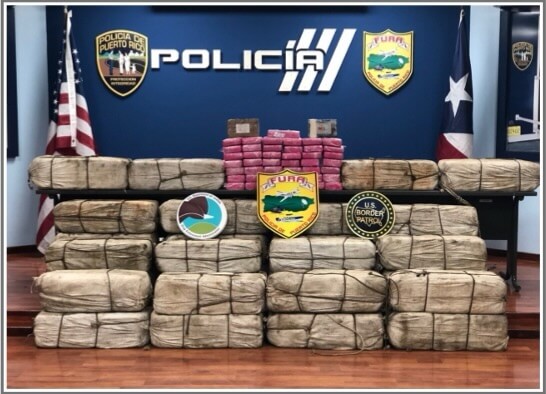 Autoridades incautan 20 millones de dólares en drogas