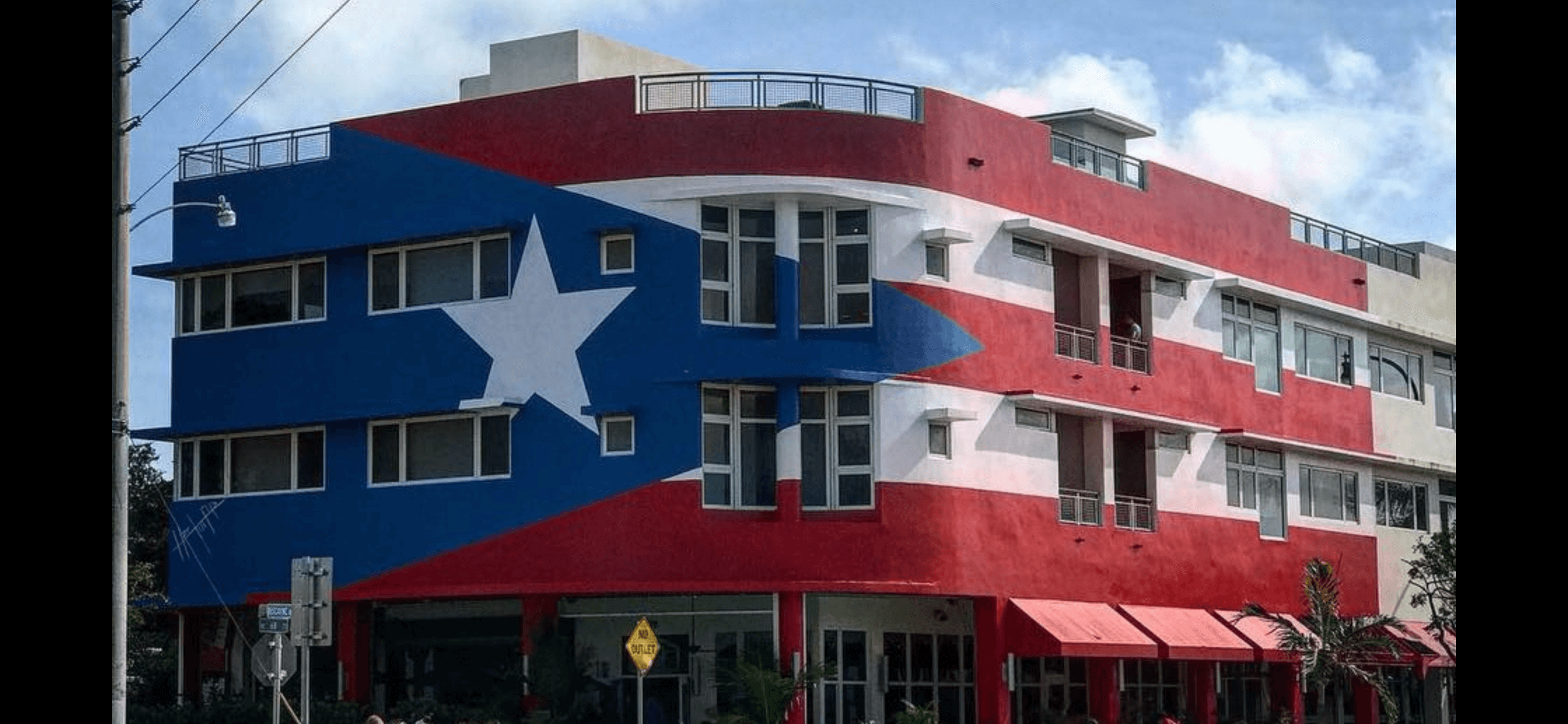 “Héctor PR” no quiere que borren la bandera de Puerto Rico que pintó en Miami