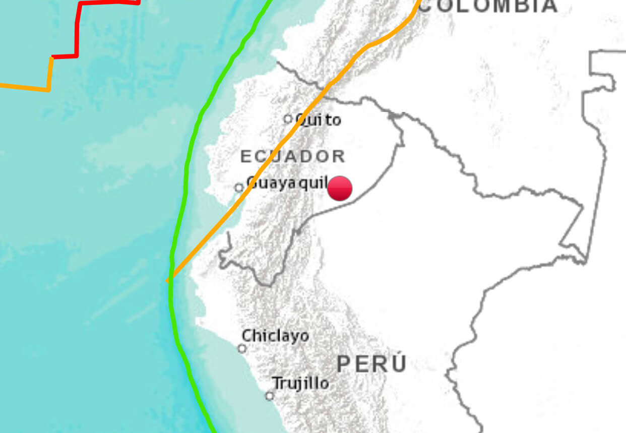 Terremoto de 7.5 sacude a Ecuador