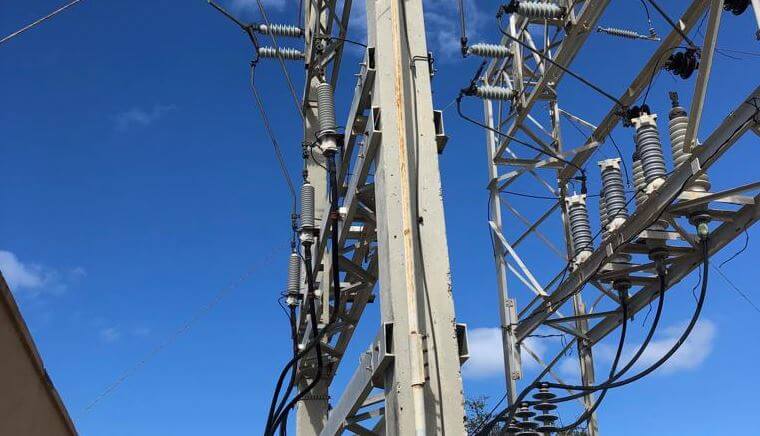 Roban cablería y materiales en subestación eléctrica