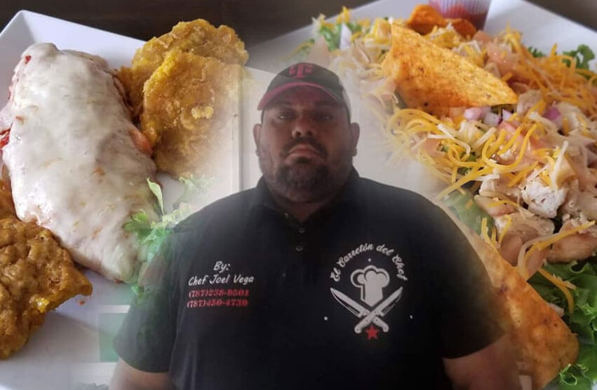 Tras quedar sin empleo luchó hasta abrir su propio negocio de comida