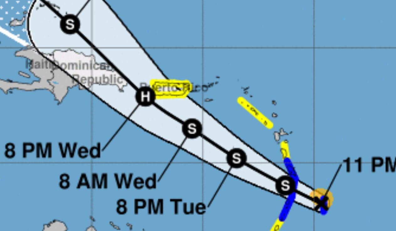 Se debilita la Tormenta Tropical Dorian