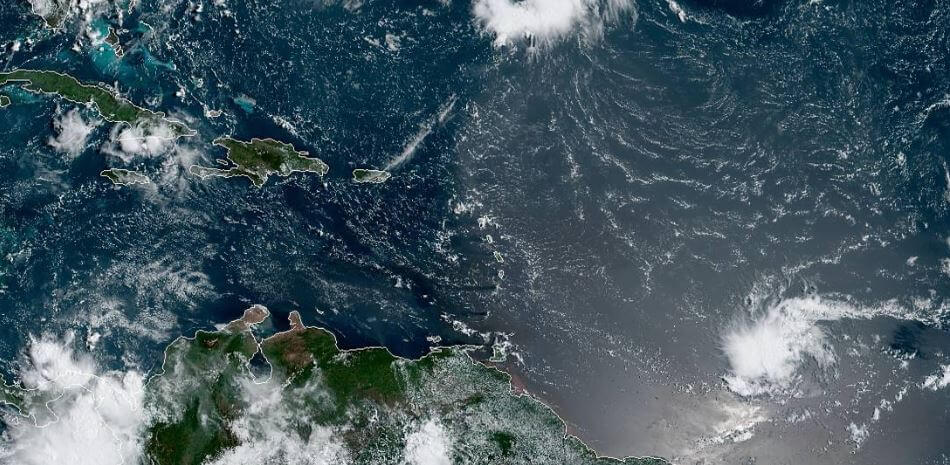 Humedad en la zona provocará algunas lluvias hoy