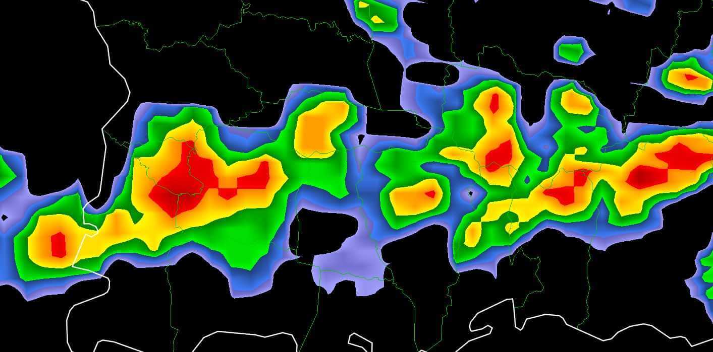 Emiten alertas de inundaciones para 7 municipios