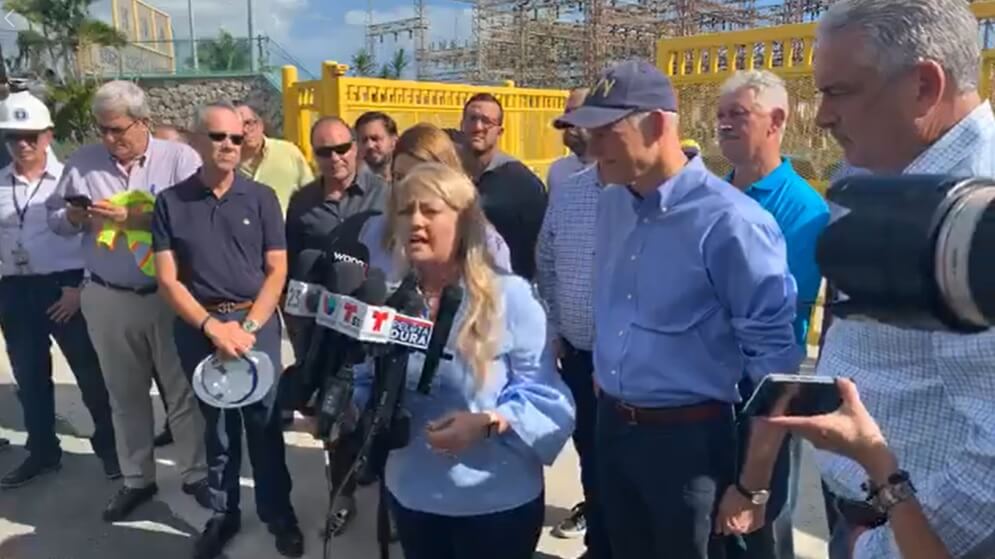 Gracias al congresista Rick Scott gobernadora habló por teléfono con Donald Trump