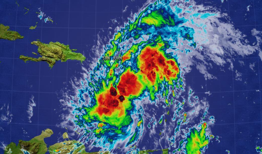 Se comienzan a sentir vientos de fuerza de tormenta tropical