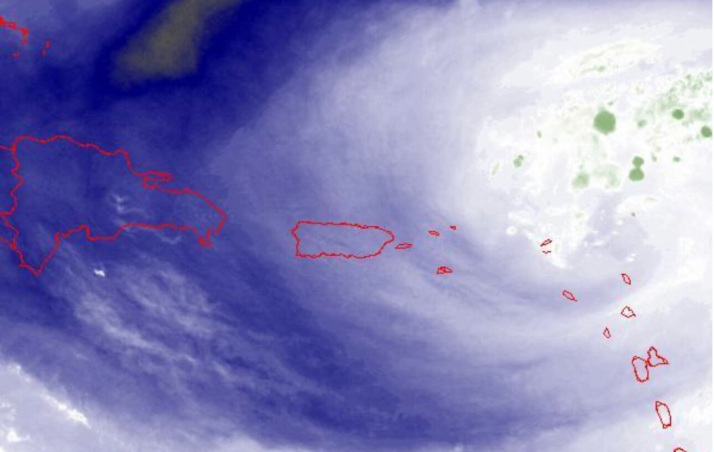 Vaguada aumenta el potencial de lluvia para hoy