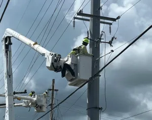 Mal tiempo deja a más de 46,000 clientes sin servicio eléctrico